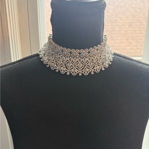 Diamond CZ Choker Necklace